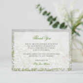 Vloergedenkteken Funeral Hartelijk dank Bedankkaart (Staand voorkant)