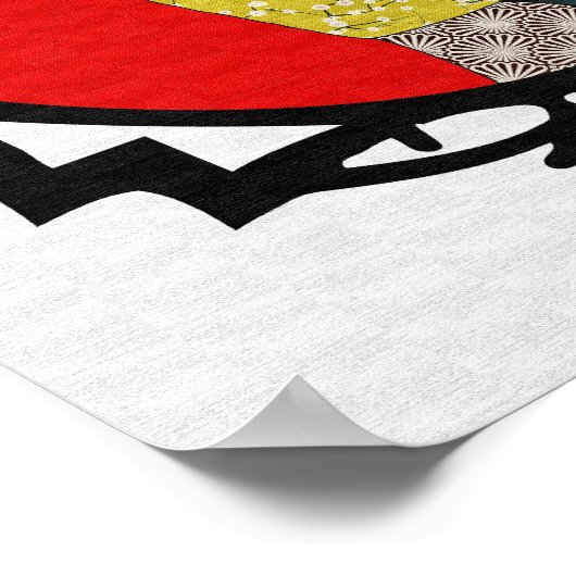 Vloergeisha Poster (Hoek)