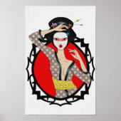 Vloergeisha Poster (Voorkant)