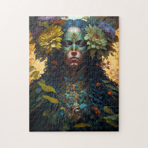 Vloergodin Fantasy Art Legpuzzel