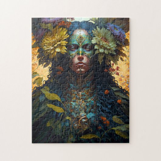 Vloergodin Fantasy Art Legpuzzel (Verticaal)