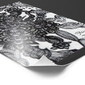 Vloerhoek geïnspireerd foto afdruk (Hoek)