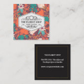 Vloerillustratie Vierkante Visitekaartje (Voorkant / Achterkant)