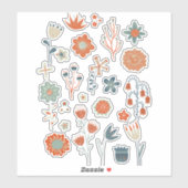 Vloerillustraties Sticker (Vel)