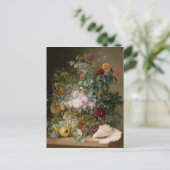 Vloerinrichting en riem briefkaart (Staand voorkant)