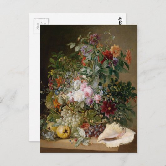 Vloerinrichting en riem briefkaart (Voorkant / Achterkant)