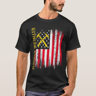 Vloerinstallateur Aannemer Vloerinstallatie   T-shirt