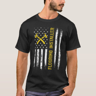 Vloerinstallateur Aannemer Vloerinstallatie   T-shirt