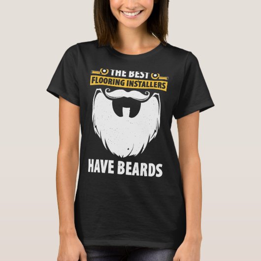 Vloerinstallateur voor professioneel installateurt t-shirt (Voorkant)
