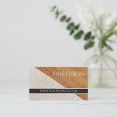 Vloerinstallatie bouw bedrijf visitekaartje (Staand voorkant)