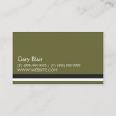 Vloerinstallatie bouw bedrijf visitekaartje (Achterkant)