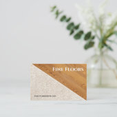 Vloerinstallatie bouw Business Busine Visitekaartje (Staand voorkant)