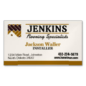 Vloerinstallatie Professional Magnetisch Visitekaartje (Voorkant)