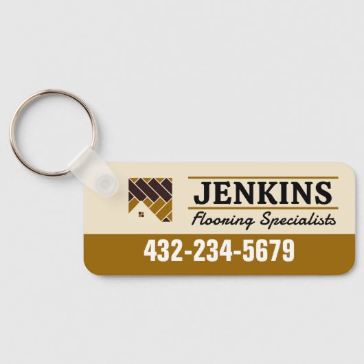 Vloerinstallatie Professional Sleutelhanger (Achterkant)