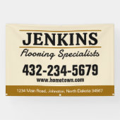 Vloerinstallatie Professional Spandoek (Horizontaal)