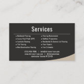 Vloerinstallatie Professional Visitekaartje (Achterkant)