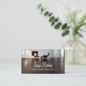 Vloerinstallatie Visitekaartje (Staand voorkant)