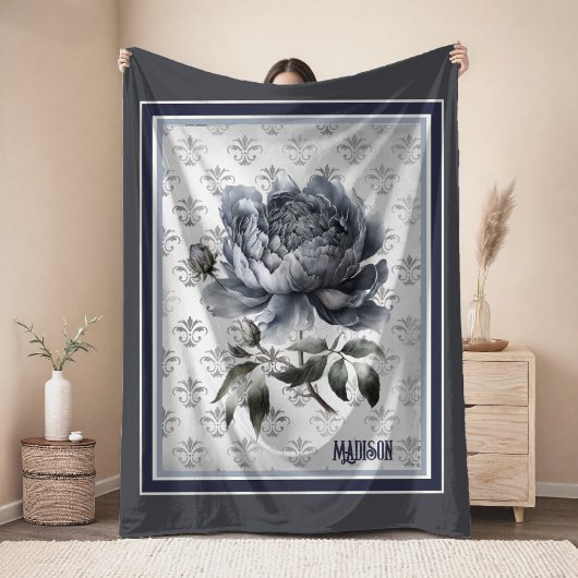 Vloerkleed van fleece deken