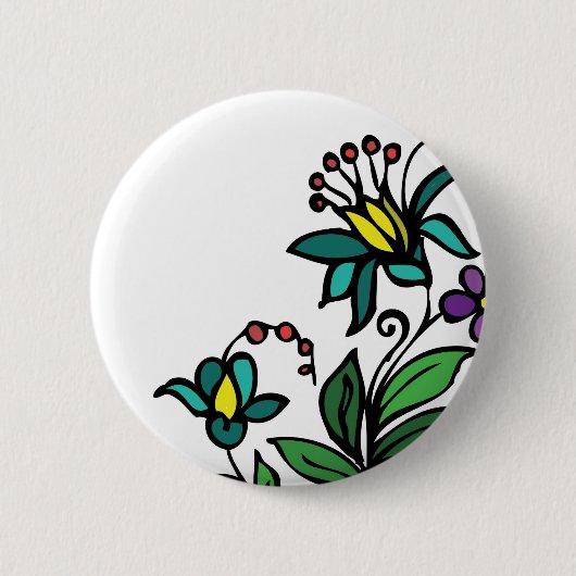 Vloerknoppen Vloeibaar ontwerp Ronde Button 5,7 Cm (Voorkant)