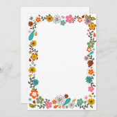 Vloerkracht 70's geïnspireerde grens kaart (Voorkant / Achterkant)