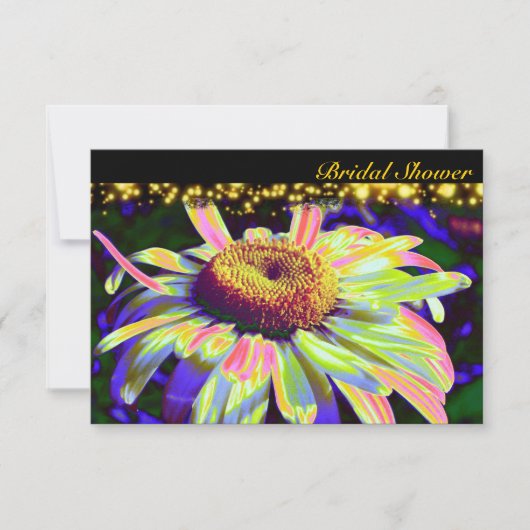 Vloerkracht Aangepaste Bridal Shower-uitnodiging Kaart (Voorkant)