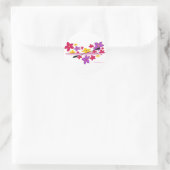 Vloerkracht Kayak Ronde Sticker (Tas)