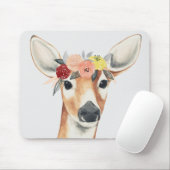 Vloerkroonforestster Deer Muismat (Met muis)