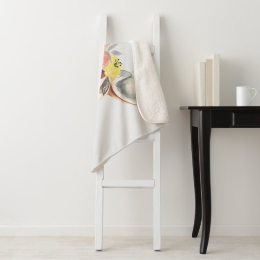 Vloerkroonforestster Deer Sherpa Deken (In situ)