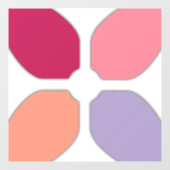 Vloerkruis Raamsticker (Vel)