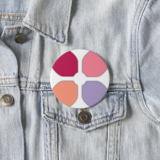 Vloerkruis Ronde Button 7,6 Cm (In situ)