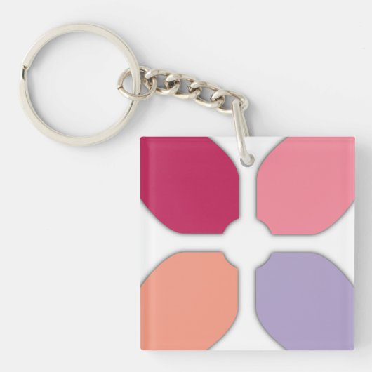 Vloerkruis Sleutelhanger (Voorkant)