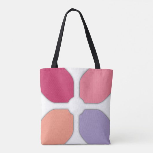 Vloerkruis Tote Bag (Achterkant)