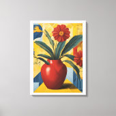 Vloerkunst Canvas Afdruk (Voorkant)