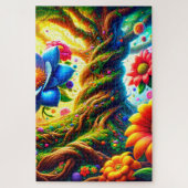 Vloerkunst Legpuzzel (Verticaal)