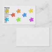 Vloerkunst Visitekaartje (Voorkant / Achterkant)