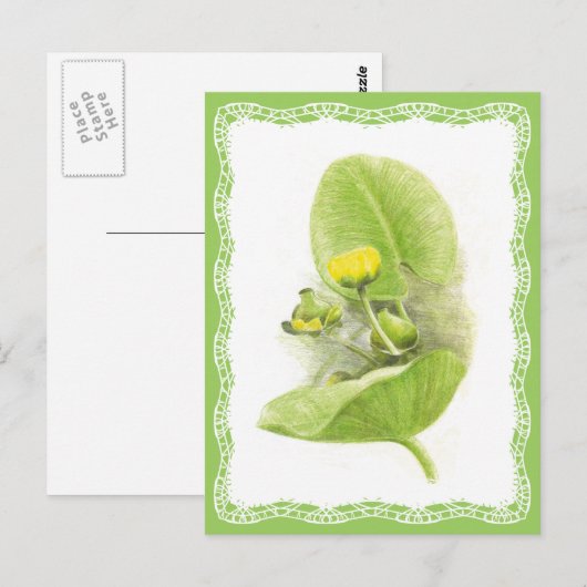 Vloerlappen Briefkaart (Voorkant / Achterkant)