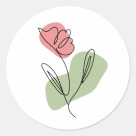 Vloerlijn Ronde Sticker