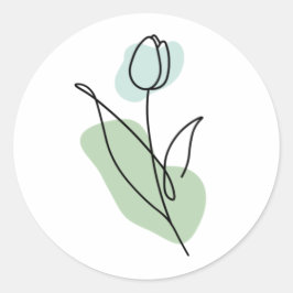 Vloerlijn Ronde Sticker