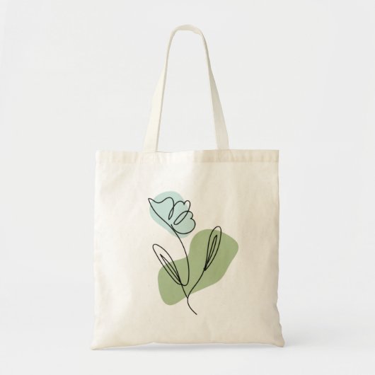 Vloerlijn Tote Bag (Voorkant)