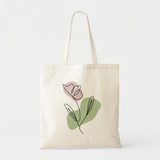 Vloerlijn Tote Bag (Voorkant)
