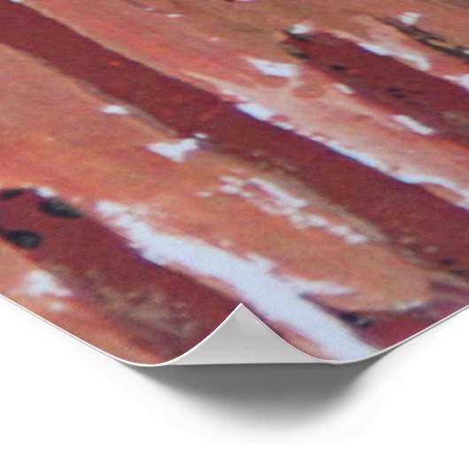 Vloerlinocut - Kunstdruk Poster (Hoek)