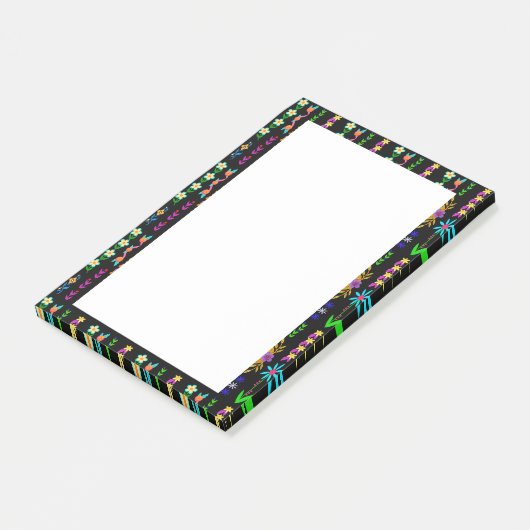 Vloermacht Bohemian Whimsical Post-it® Notes (Schuin)