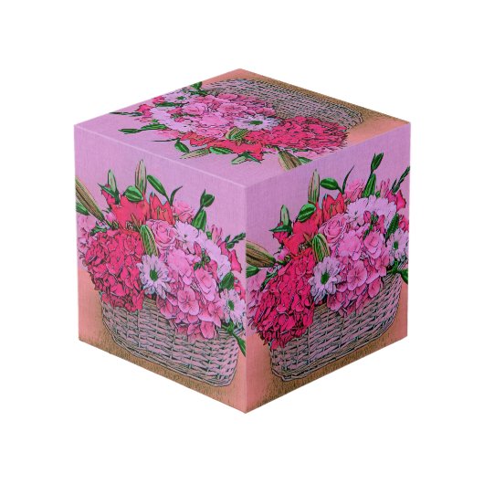 Vloermand Kubus (Achter hoekig)