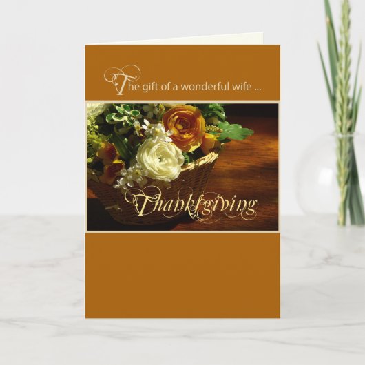 Vloermand voor Thanksgiving van vrouwen Feestdagen Kaart (Voorkant)