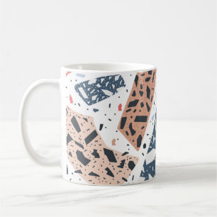 vloermarmer van de Terrazzo, naadloos met de hand  Koffiemok