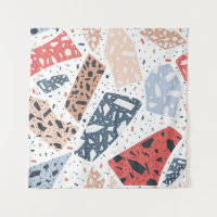 vloermarmer van de Terrazzo, naadloos met de hand