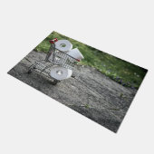 Vloermat van het Corona-virusbeschermingsmasker Deurmat (Schuin)