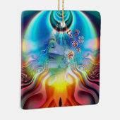 Vloermat van sol-trillingen keramisch ornament (Rechts)