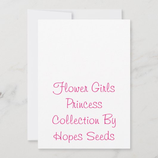 Vloermeisjes Collectie Rapunzel Kaart (Achterkant)