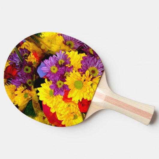 Vloermengsel 8 pingpongpeddel tafeltennisbatje (Zijkant)